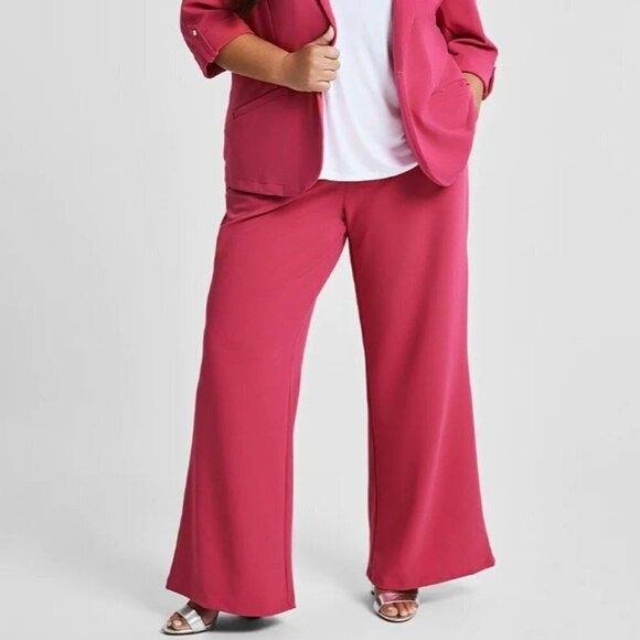 Wide Leg Pant | 89th & Madison | 3X - Picture 1 of 10